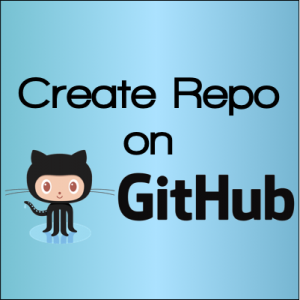 create repo on github