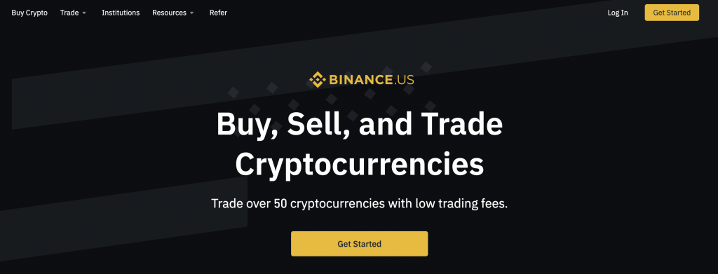 how to make binance us account home page