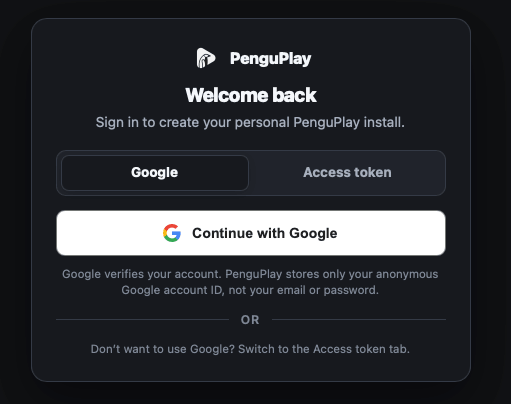 01 - install penguplay nuvio addon intro page