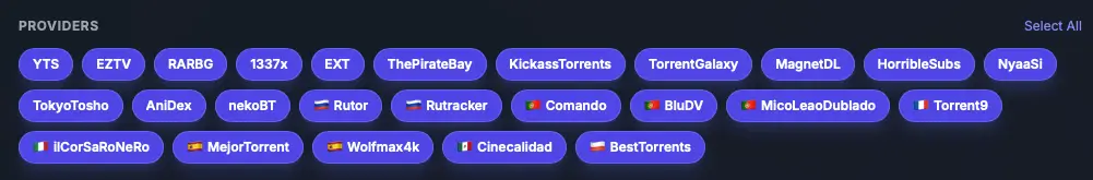 02 - choose torrentio nuvio providers