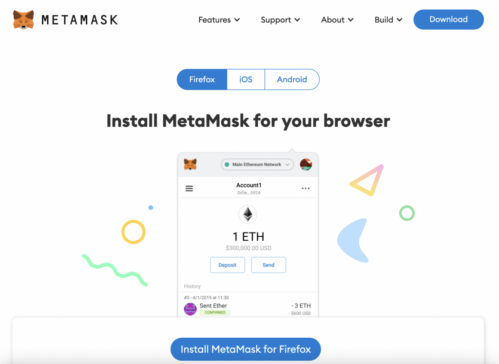 02 - how to install metamask on firefox download page