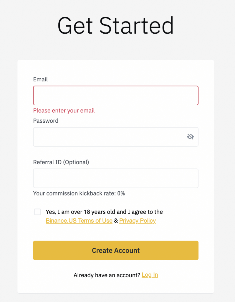 02 - how to make binance us account get started
