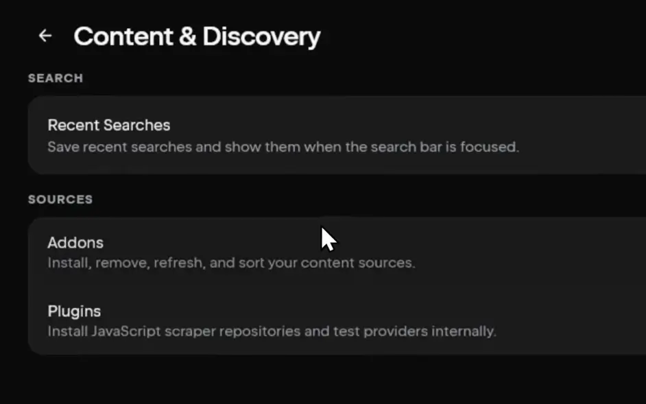 02 - install nuvio addon content and discovery addons