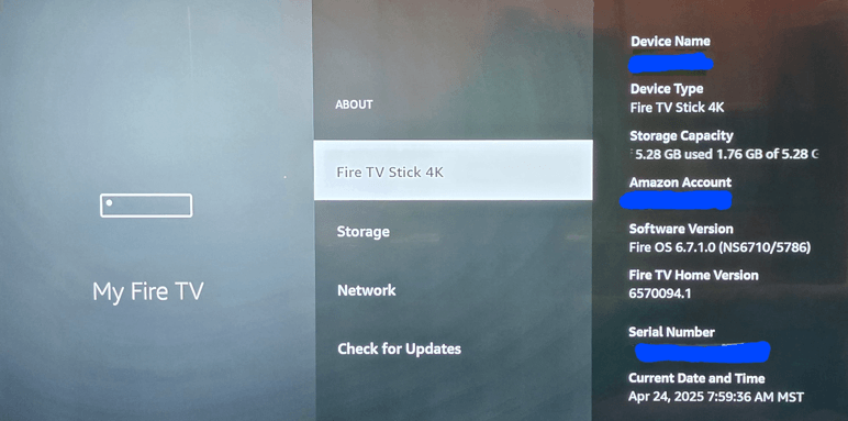 02 - my fire tv about screen