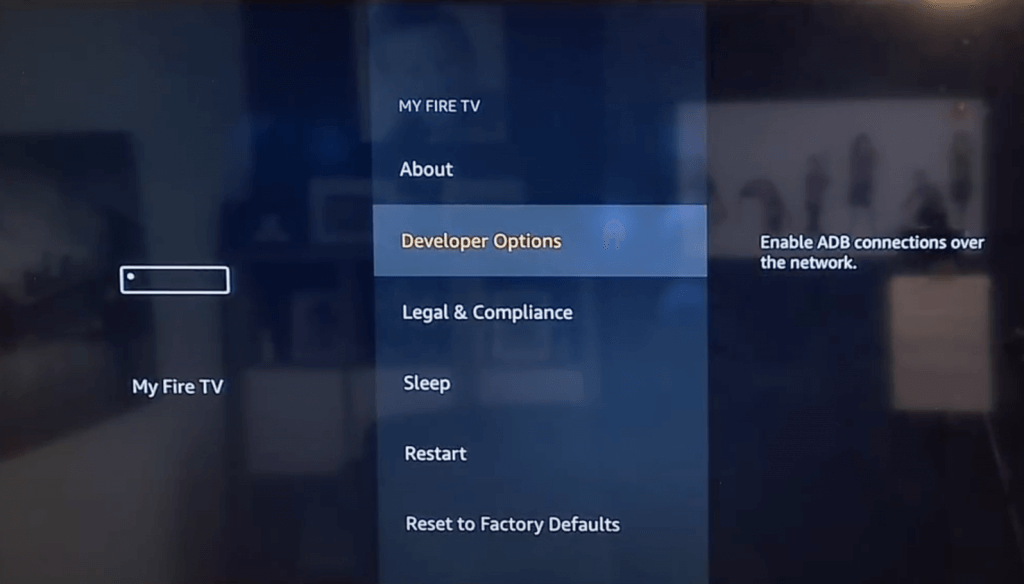 03 developer options