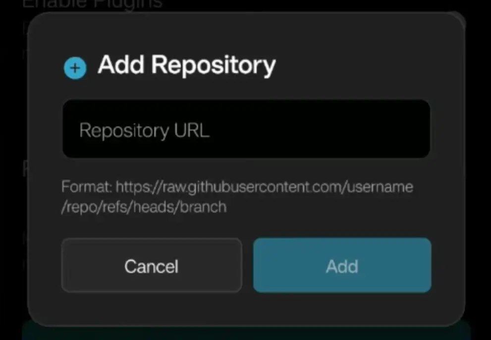 03 - enter repository URL