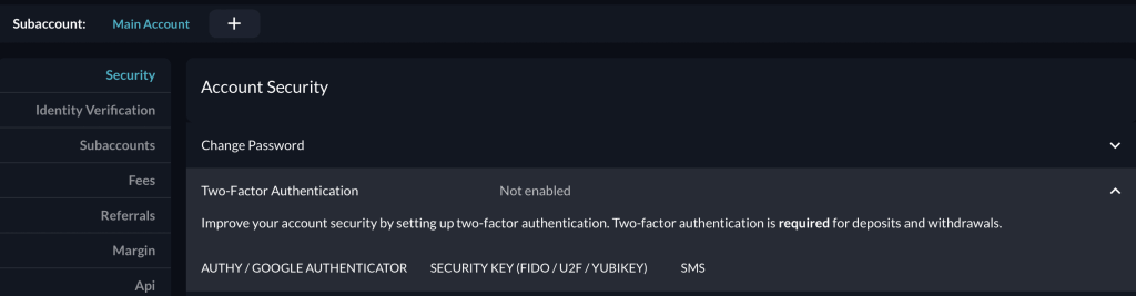 03 - ftx two factor authentication