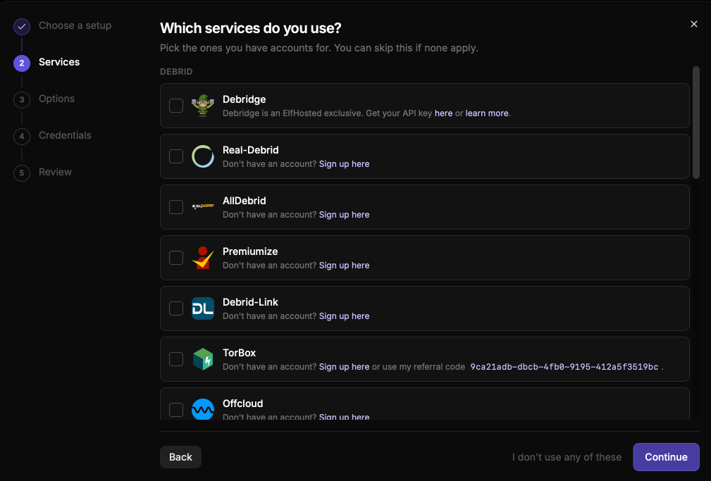 03 - install aiostreams nuvio addon debrid services