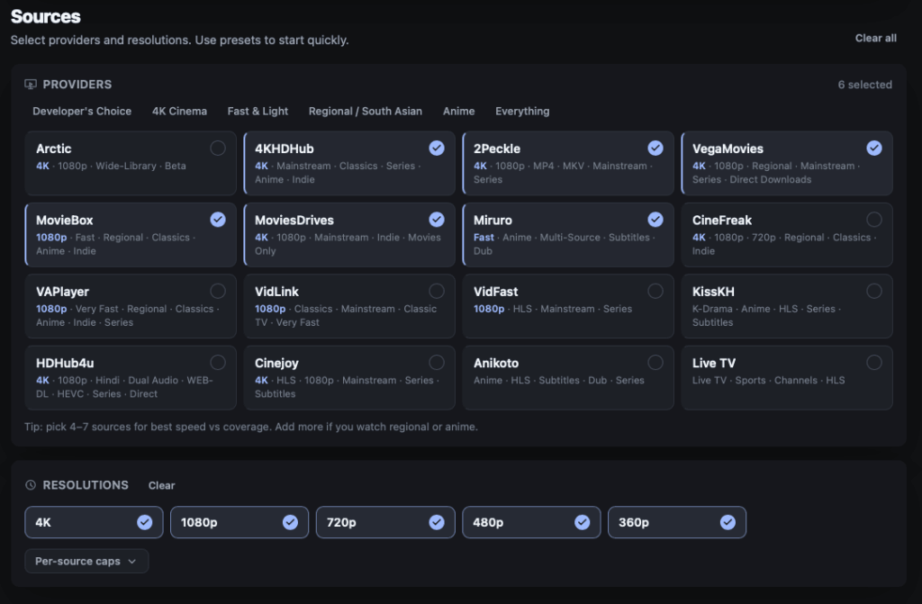 03 - install penguplay nuvio addon choose your sources