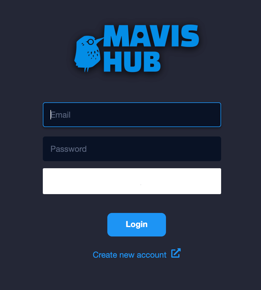 mavis hub login