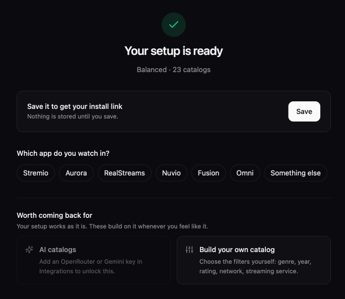 04 - install aiometadata setup is ready