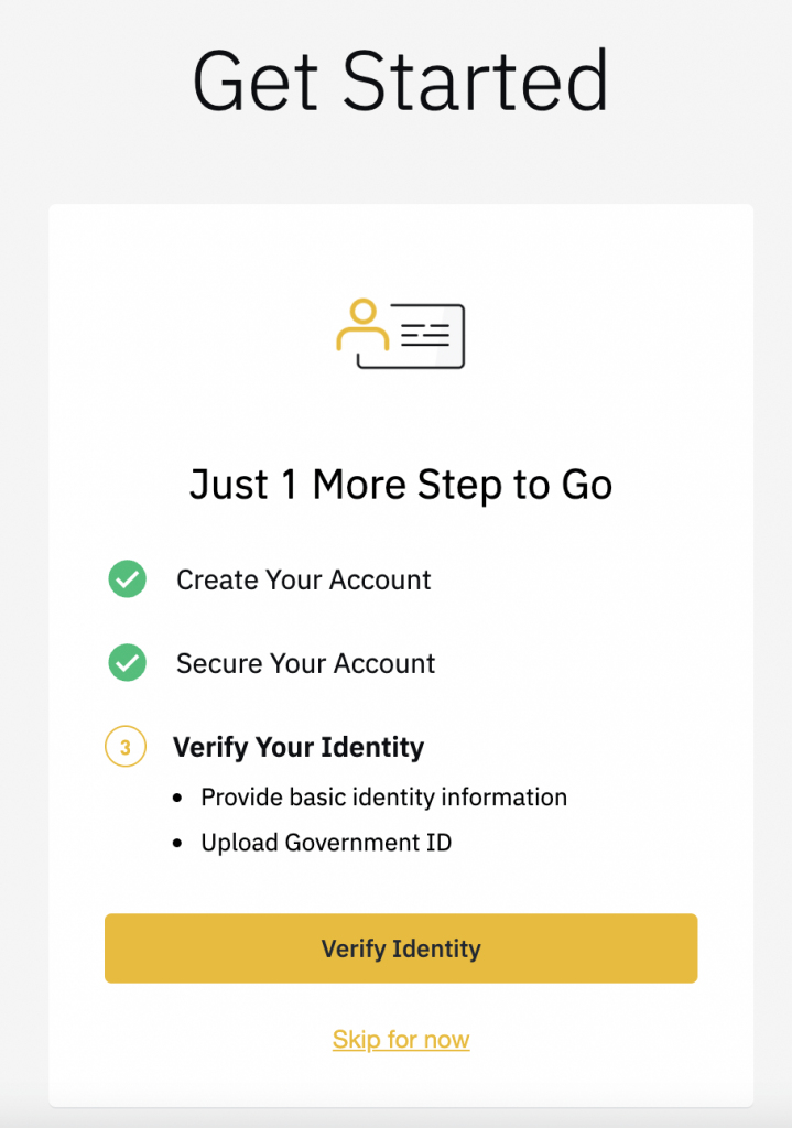 05 - how to make binance us account verify your identy