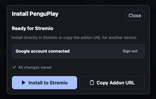 05 - install penguplay nuvio addon