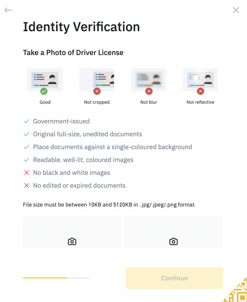 06 - how to verify your binance account ID front and back