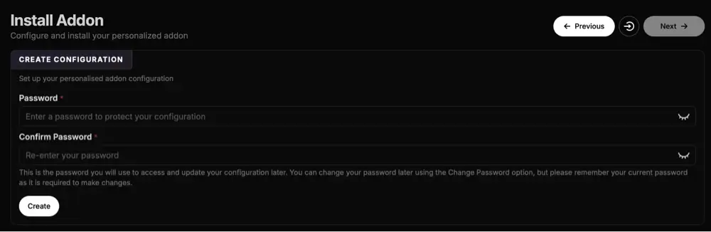 06 - install aiostreams nuvio install addon configuration
