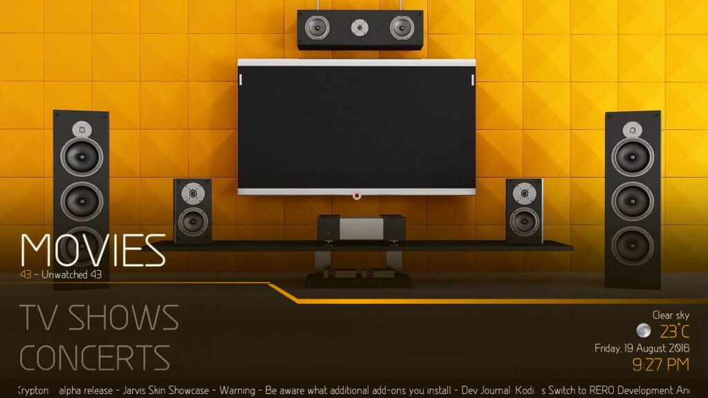 kodi theme kodi theme