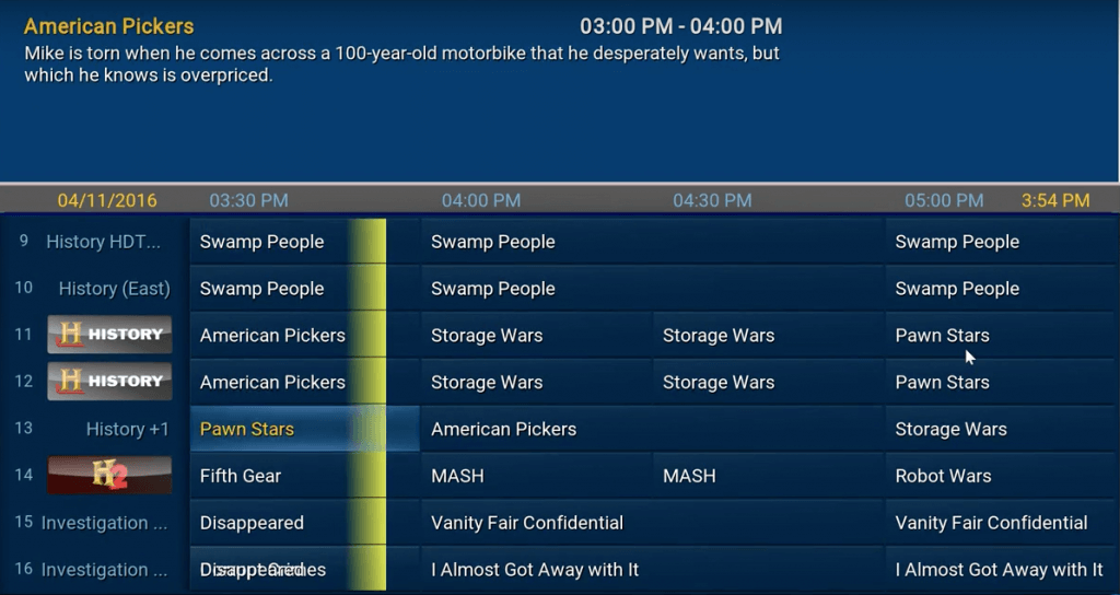 TV Portal Kodi Tips EPG