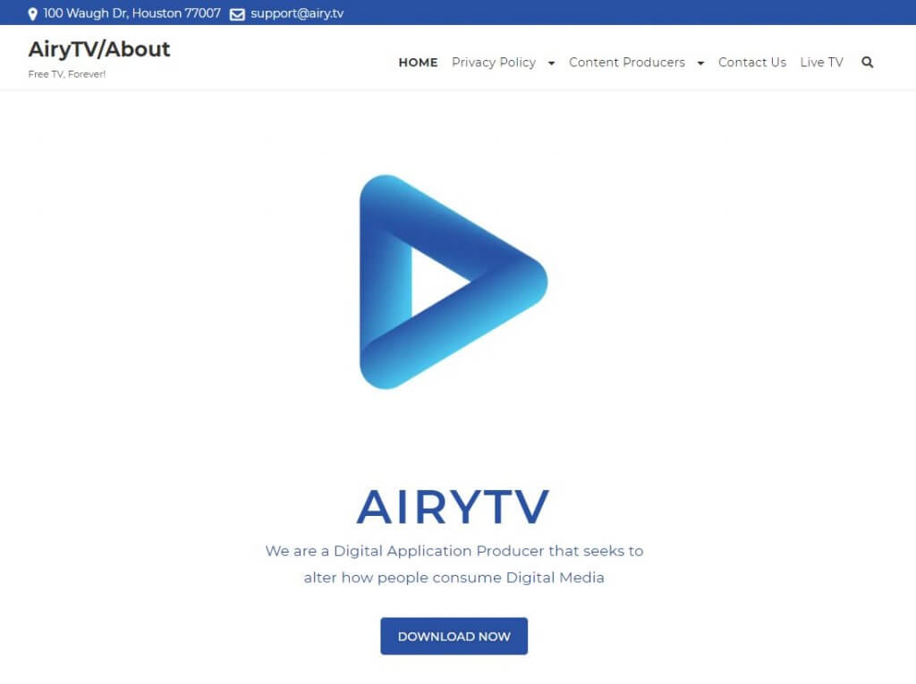 Airy TV - Best Mobdro alternative for cult classics