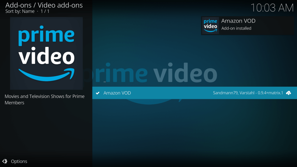 How to Quickly Install the Amazon Prime Video Kodi Addon