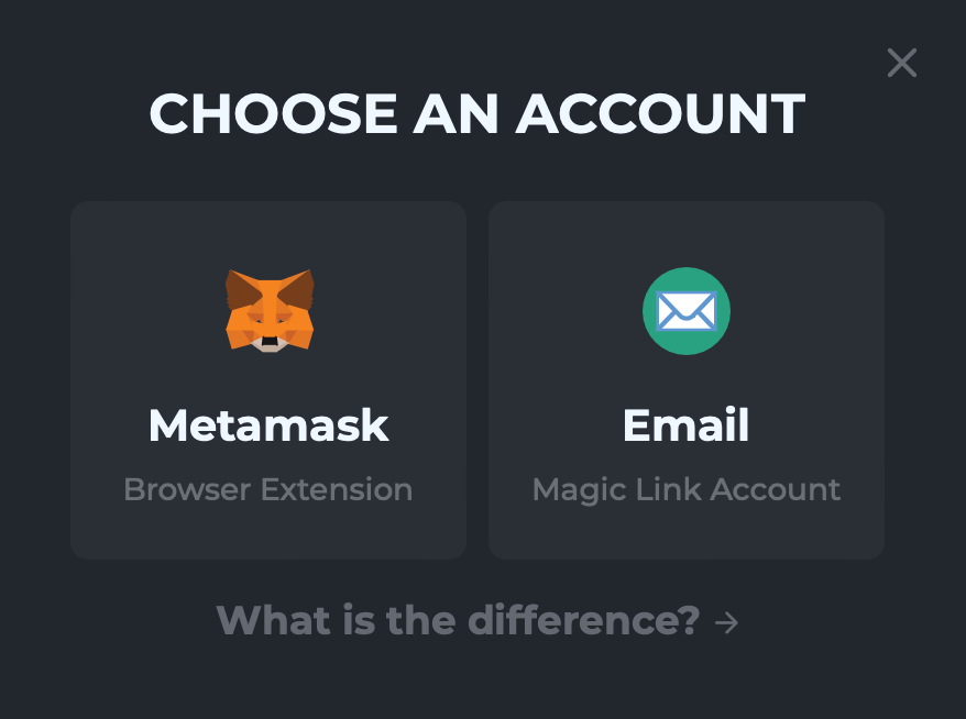 choose metamask wallet