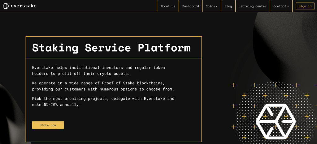 everstake best crypto staking provider