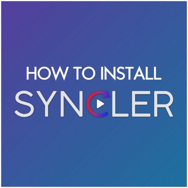 how to install syncler android tv apk