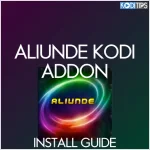 how to install the aliunde kodi addon