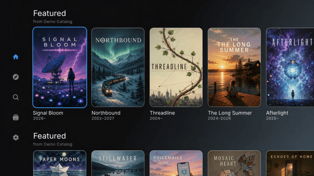 aiostreams nuvio addon home screen
