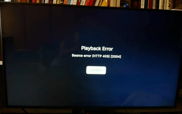 nuvio not working playback error