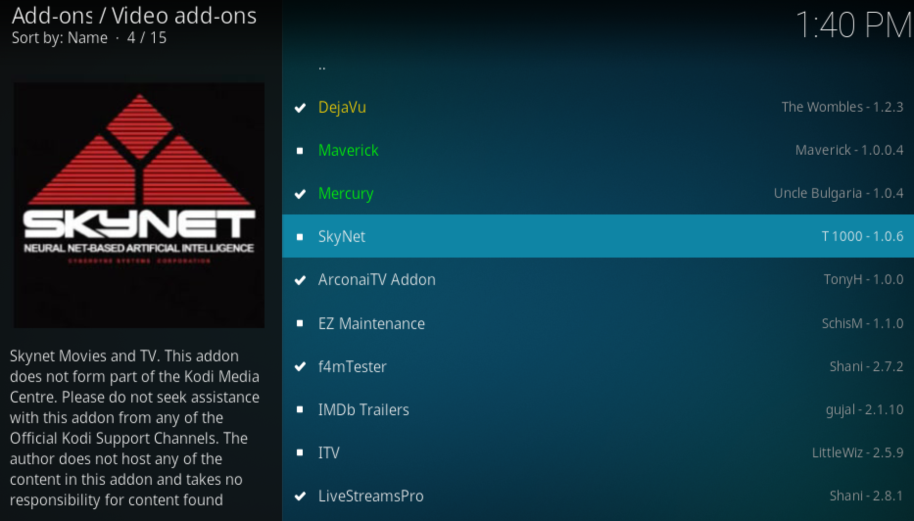 SkyNet Kodi Addon Install Guide Movies TV IPTV 4K