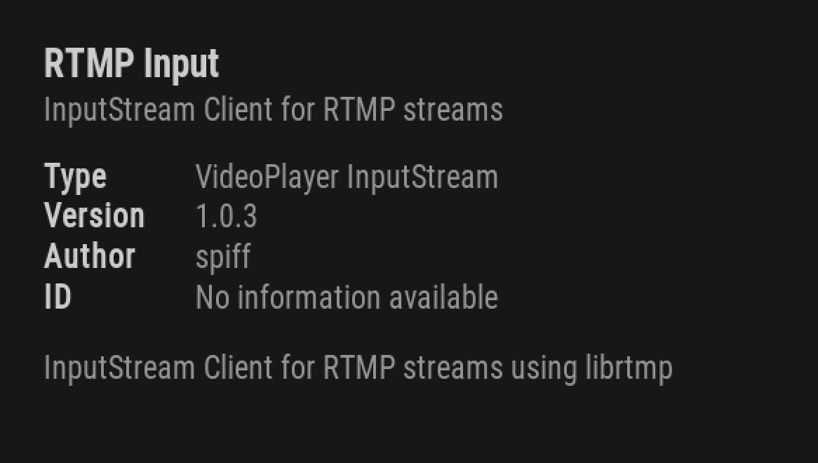 video input stream kodi 17.3 download