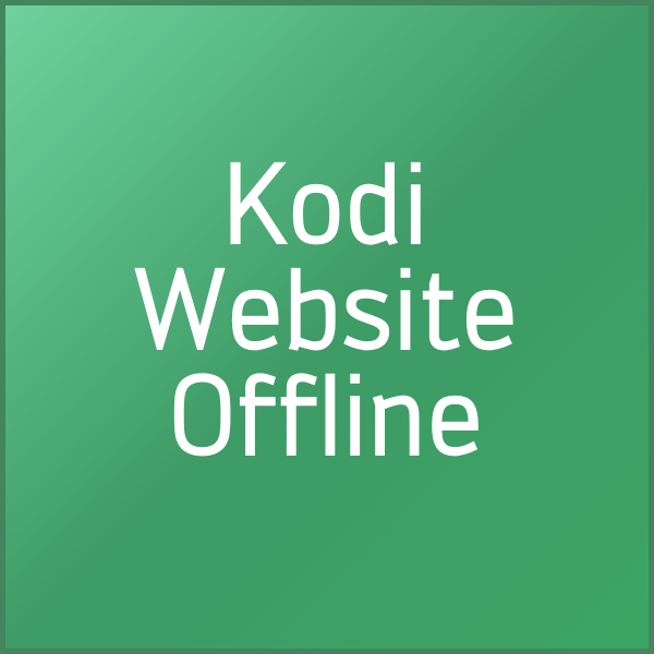 kodi website offline