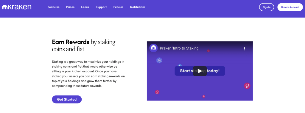 kraken staking best crypto staking provider