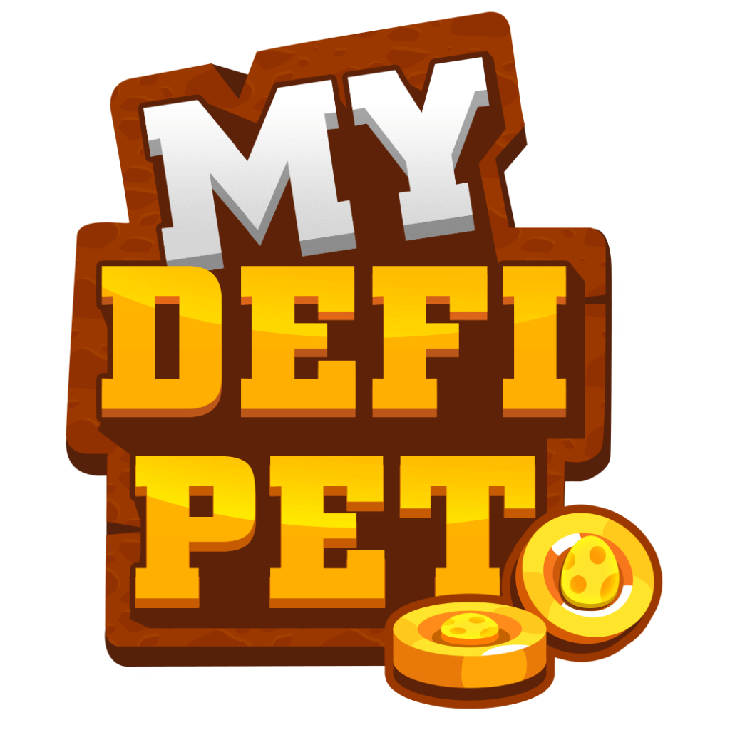 my defi pet crypto game logo