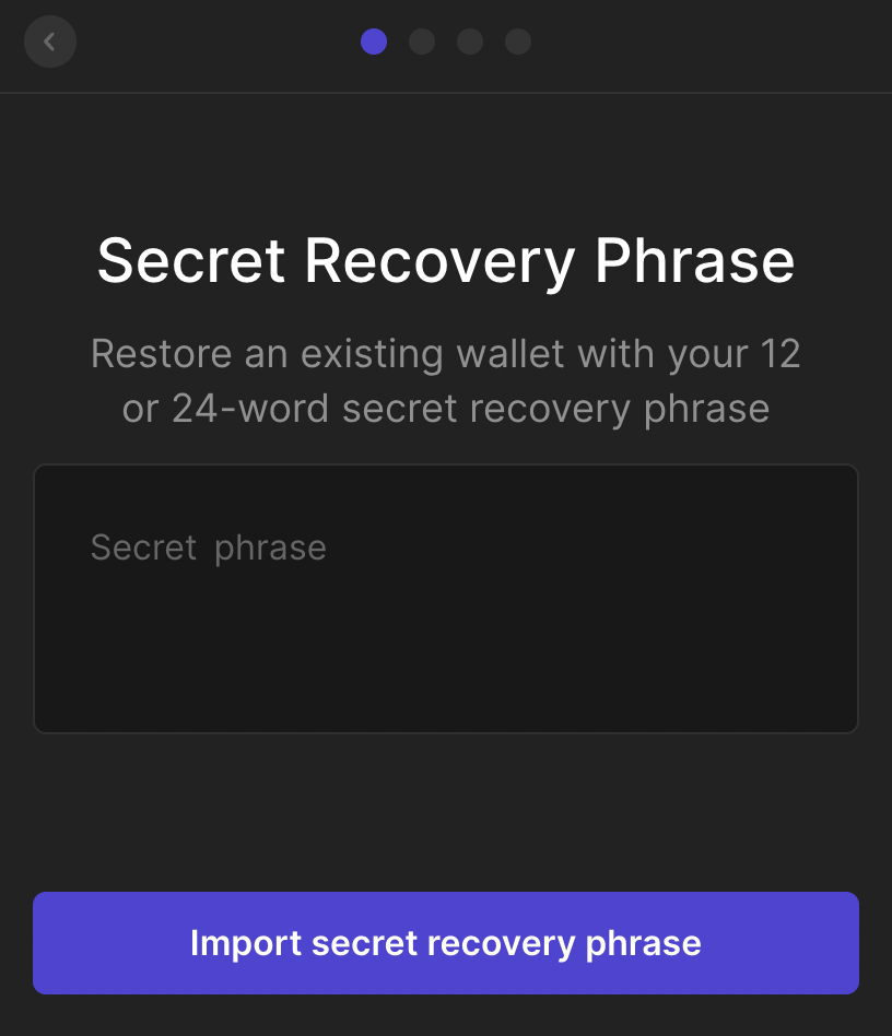 phantom wallet import recovery phase
