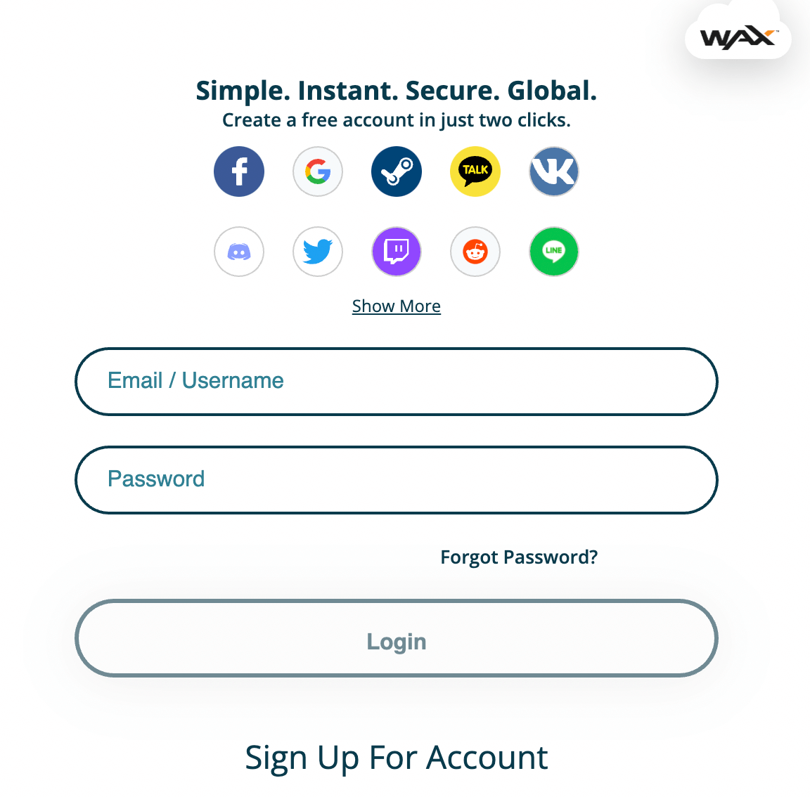 wax wallet login or sign up - 04